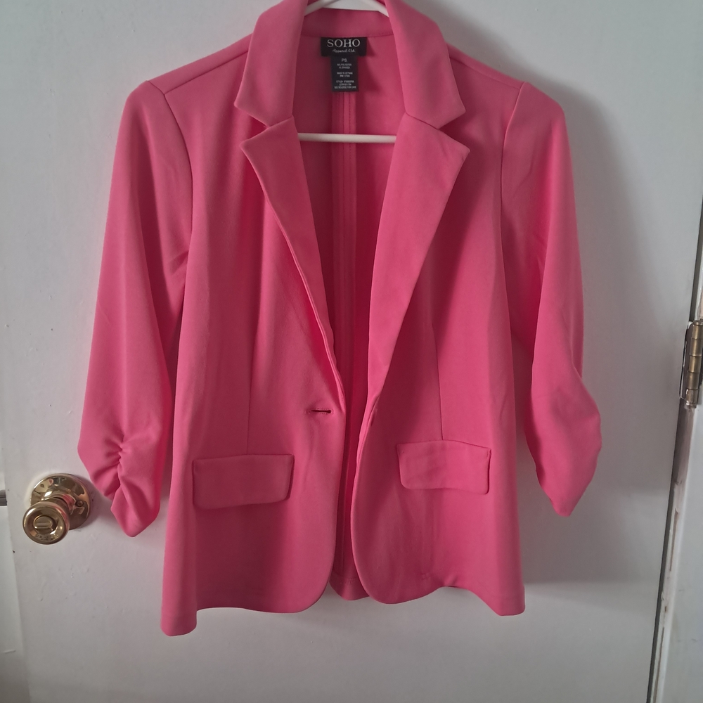 SOHO Pink Women's Blazer